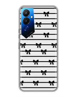 Чехол для TECNO POVA 4 (LG7n) с картинкой «Полосатый ритм»