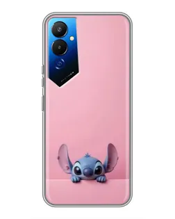 Чохол для TECNO POVA 4 (LG7n) з картинкою «Stitch визирає» Чохол для TECNO POVA 4 (LG7n) з картинкою «Stitch визирає»