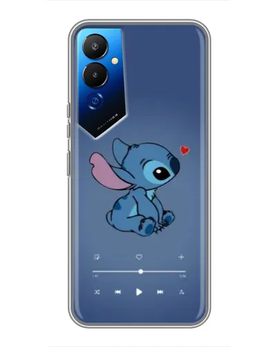 Чохол для TECNO POVA 4 (LG7n) з картинкою «Музичний Stitch» Чохол для TECNO POVA 4 (LG7n) з картинкою «Музичний Stitch»