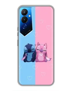 Чохол для TECNO POVA 4 (LG7n) з картинкою «Stitch та Angel Love» Чохол для TECNO POVA 4 (LG7n) з картинкою «Stitch та Angel Love»