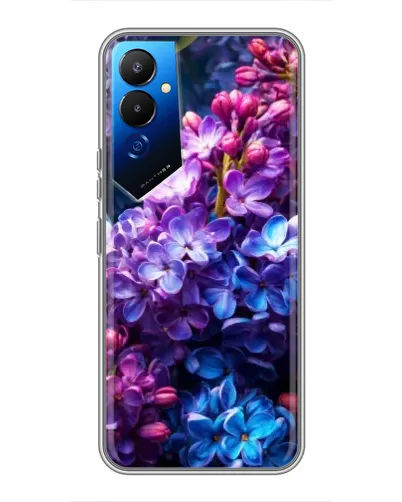 Чехол для TECNO POVA 4 (LG7n) с картинкой «Сиреневый цвет»