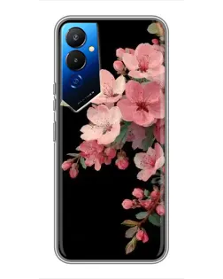 Чехол для TECNO POVA 4 (LG7n) с картинкой «Розовая ветка сакуры»
