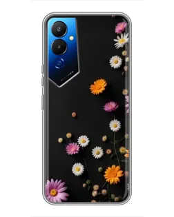 Чохол для TECNO POVA 4 (LG7n) з картинкою «Квіткова композиція»
