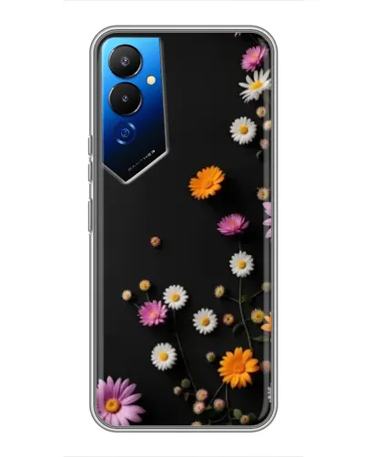 Чохол для TECNO POVA 4 (LG7n) з картинкою «Квіткова композиція»