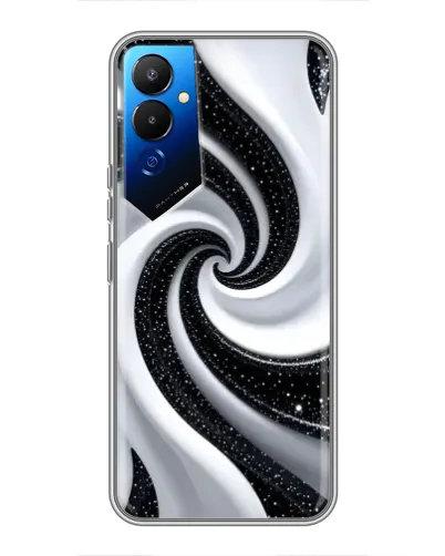 Чохол для TECNO POVA 4 (LG7n) з картинкою «Чорно-біла спіраль» Чохол для TECNO POVA 4 (LG7n) з картинкою «Чорно-біла спіраль»
