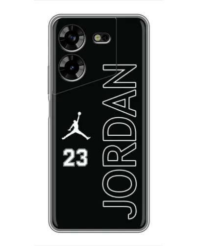 Чехол для TECNO POVA 5 (LG7n) с картинкой «Jordan Vertical»