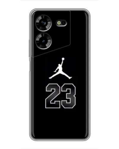 Чехол для TECNO POVA 5 (LG7n) с картинкой «Jordan Flight 23»