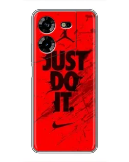 Чехол для TECNO POVA 5 (LG7n) с картинкой «Nike Just Do It»