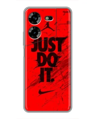 Чехол для TECNO POVA 5 (LG7n) с картинкой «Nike Just Do It»