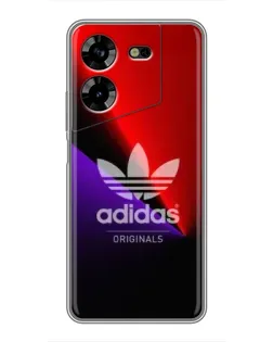 Чохол для TECNO POVA 5 (LG7n) з картинкою «Adidas Red Neon» Чохол для TECNO POVA 5 (LG7n) з картинкою «Adidas Red Neon»