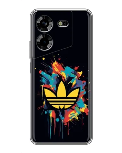 Чехол для TECNO POVA 5 (LG7n) с картинкой «Adidas Splash» Чехол для TECNO POVA 5 (LG7n) с картинкой «Adidas Splash»