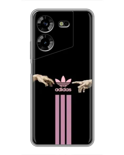Чехол для TECNO POVA 5 (LG7n) с картинкой «Adidas Hands» Чехол для TECNO POVA 5 (LG7n) с картинкой «Adidas Hands»