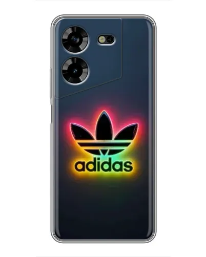 Чехол для TECNO POVA 5 (LG7n) с картинкой «Неоновый Adidas» Чехол для TECNO POVA 5 (LG7n) с картинкой «Неоновый Adidas»