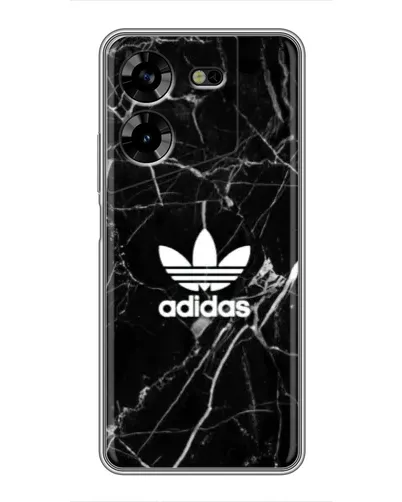 Чехол для TECNO POVA 5 (LG7n) с картинкой «Белый мрамор Adidas» Чехол для TECNO POVA 5 (LG7n) с картинкой «Белый мрамор Adidas»