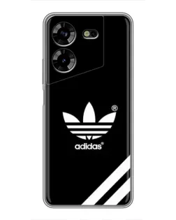 Чехол для TECNO POVA 5 (LG7n) с картинкой «Adidas с диагональными полосами»