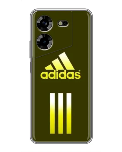 Чехол для TECNO POVA 5 (LG7n) с картинкой «Оливковый градиент Adidas» Чехол для TECNO POVA 5 (LG7n) с картинкой «Оливковый градиент Adidas»