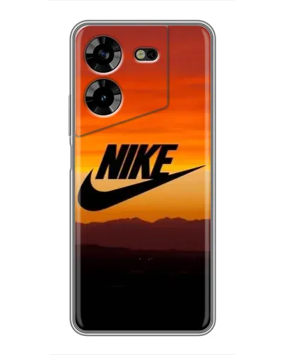 Чехол для TECNO POVA 5 (LG7n) с картинкой «Nike — вечерний горизонт»