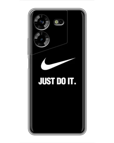 Чехол для TECNO POVA 5 (LG7n) с картинкой «Классический принт Nike»