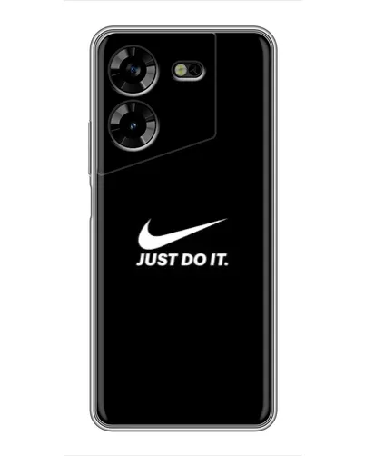 Чехол для TECNO POVA 5 (LG7n) с картинкой «Минимализм от Nike»