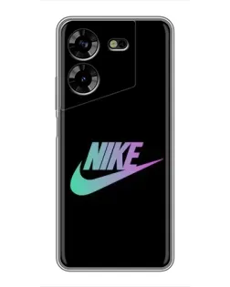 Чехол для TECNO POVA 5 (LG7n) с картинкой «Nike — городская ночь»