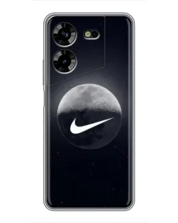 Чохол для TECNO POVA 5 (LG7n) з картинкою «Nike у стилі графіті»