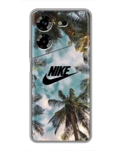 Чохол для TECNO POVA 5 (LG7n) з картинкою «Тропічний принт Nike» Чохол для TECNO POVA 5 (LG7n) з картинкою «Тропічний принт Nike»
