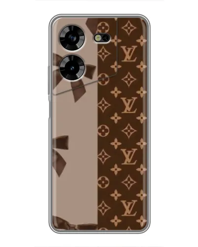 Чохол для TECNO POVA 5 (LG7n) з картинкою «Louis Vuitton — банти»
