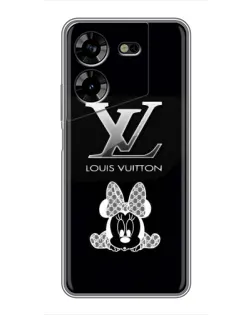 Чохол для TECNO POVA 5 (LG7n) з картинкою «LV та Мінні Маус»