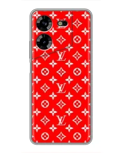 Чохол для TECNO POVA 5 (LG7n) з картинкою «Яскравий паттерн LV»