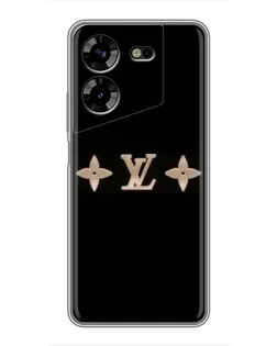 Чохол для TECNO POVA 5 (LG7n) з картинкою «Louis Vuitton — мінімалізм»