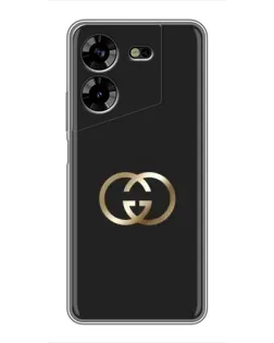 Чехол для TECNO POVA 5 (LG7n) с картинкой «Минимализм Gucci»