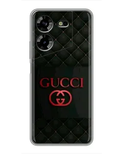 Чехол для TECNO POVA 5 (LG7n) с картинкой «Gucci — стеганый черный»