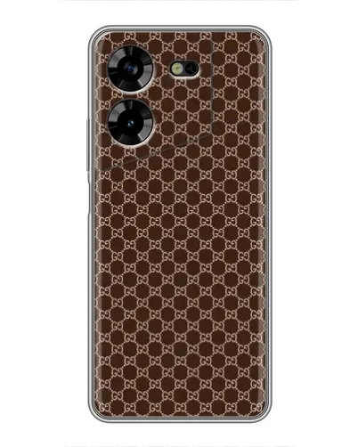 Чохол для TECNO POVA 5 (LG7n) з картинкою «Gucci — шоколадна сітка» Чохол для TECNO POVA 5 (LG7n) з картинкою «Gucci — шоколадна сітка»