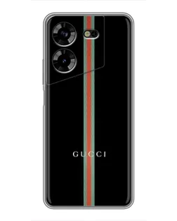 Чохол для TECNO POVA 5 (LG7n) з картинкою «Gucci — строга лінія»