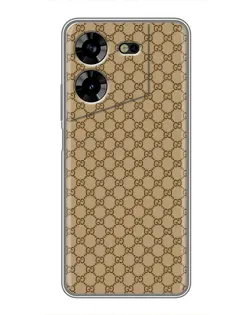 Чохол для TECNO POVA 5 (LG7n) з картинкою «Gucci — класичний беж»