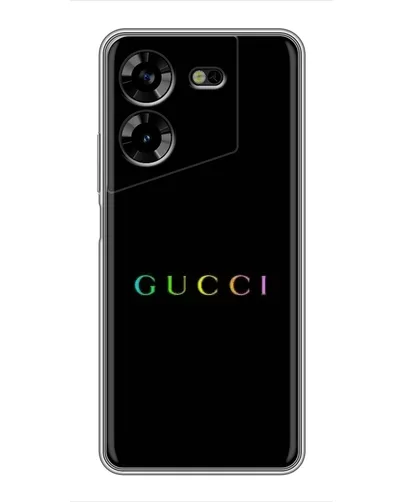 Чохол для TECNO POVA 5 (LG7n) з картинкою «Gucci — неоновий мінімалізм» Чохол для TECNO POVA 5 (LG7n) з картинкою «Gucci — неоновий мінімалізм»