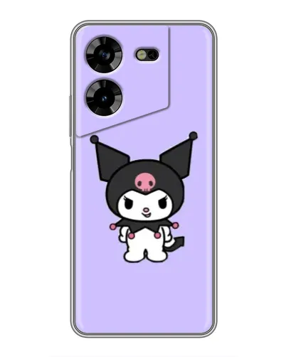 Чохол для TECNO POVA 5 (LG7n) з картинкою «Kuromi — ніжний фіолетовий» Чохол для TECNO POVA 5 (LG7n) з картинкою «Kuromi — ніжний фіолетовий»