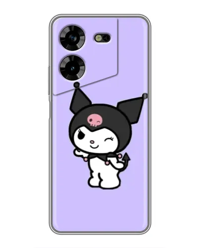Чохол для TECNO POVA 5 (LG7n) з картинкою «Класична Kuromi» Чохол для TECNO POVA 5 (LG7n) з картинкою «Класична Kuromi»