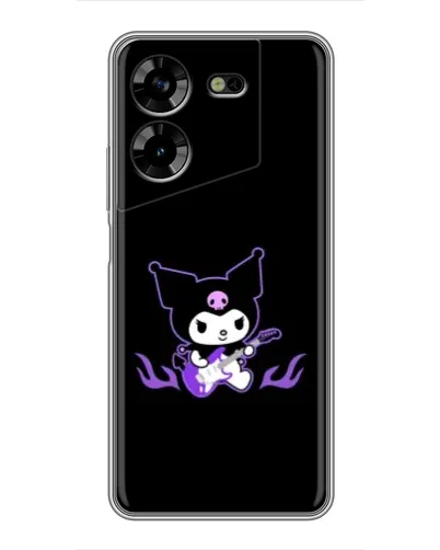Чохол для TECNO POVA 5 (LG7n) з картинкою «Електрична Kuromi» Чохол для TECNO POVA 5 (LG7n) з картинкою «Електрична Kuromi»