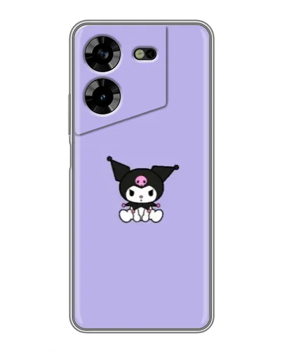 Чохол для TECNO POVA 5 (LG7n) з картинкою «Kuromi — фіолетовий мінімалізм» Чохол для TECNO POVA 5 (LG7n) з картинкою «Kuromi — фіолетовий мінімалізм»
