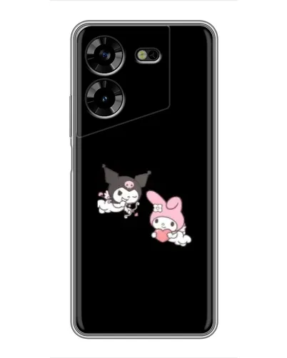 Чохол для TECNO POVA 5 (LG7n) з картинкою «My Melody та Kuromi» Чохол для TECNO POVA 5 (LG7n) з картинкою «My Melody та Kuromi»