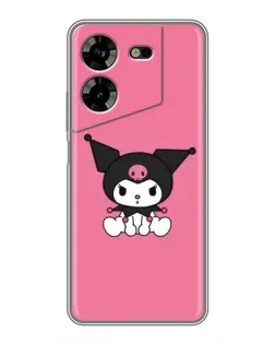 Чохол для TECNO POVA 5 (LG7n) з картинкою «Похмура Kuromi»