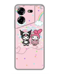 Чохол для TECNO POVA 5 (LG7n) з картинкою «My Melody та Kuromi»