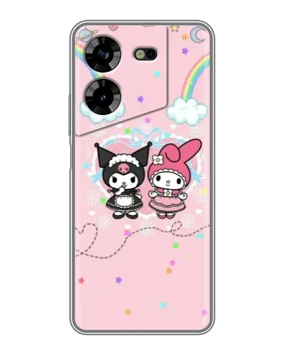 Чохол для TECNO POVA 5 (LG7n) з картинкою «My Melody та Kuromi» Чохол для TECNO POVA 5 (LG7n) з картинкою «My Melody та Kuromi»