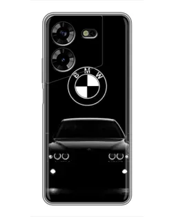 Чехол для TECNO POVA 5 (LG7n) с картинкой «BMW — взгляд из темноты»