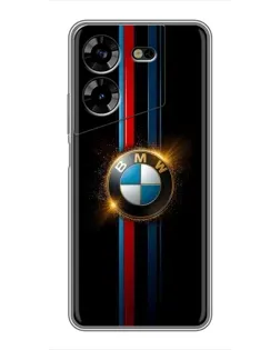Чехол для TECNO POVA 5 (LG7n) с картинкой «BMW M-Power неон»