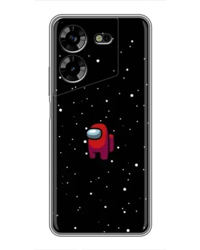 Чехол для TECNO POVA 5 (LG7n) с картинкой «Красный Among Us» Чехол для TECNO POVA 5 (LG7n) с картинкой «Красный Among Us»