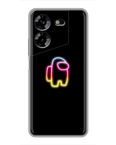 Чехол для TECNO POVA 5 (LG7n) с картинкой «Among Us градиент» Чехол для TECNO POVA 5 (LG7n) с картинкой «Among Us градиент»