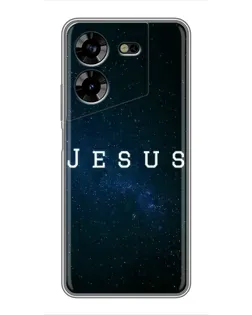 Чехол для TECNO POVA 5 (LG7n) с картинкой «Звездное небо Jesus»