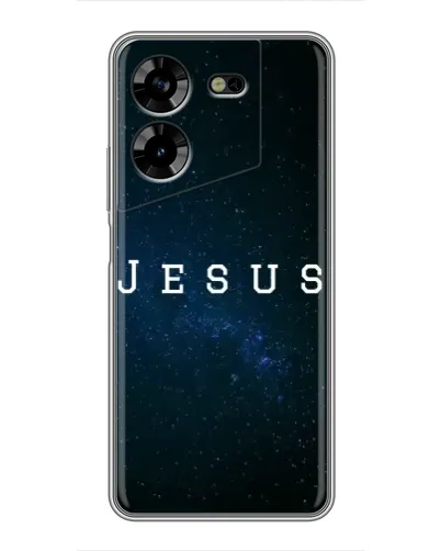 Чехол для TECNO POVA 5 (LG7n) с картинкой «Звездное небо Jesus»